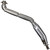Polaris 1263070 Exhaust Pipe Assembly Sportsman Scrambler Touring 850 1261987