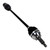 Polaris 1334318 Rear Halfshaft RZR Turbo XP EPS Velocity S Pro 4