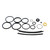 Polaris 1500611 OEM Rear Track Rebuild Kit 2005-2018 Indy IQ Fusion SwitchBack