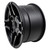 Polaris 1525392-458 Black Rear Rim 14x7.5 570