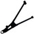 Polaris 1544867-458 Matte Black Front Lower Left Control Arm RZR Pro XP 4 Turbo
