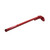 Polaris 1821201-293 OEM Left Hand Red Trailing Arm Asm 2002-2004 Trail RMK 600 700 800