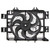 Polaris 2415279 12 Fan Radiator Shroud OEM 2009-2020 Sportsman Scrambler 850 XP