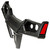 Polaris 2634113-070 Black Rear Bumper RZR 800 200 2633396-070