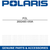 Polaris 2692485-VWA Seat Black White Indy Switchback SP ProStar Pro 650 S4