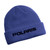 Polaris 2833114 Mens Core Beanie Two-Layer Ribbed Warm Winter Polyester Hat Blue - One