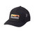 Polaris 2833136 Premium Leather Patch Cap Breathable Mesh Backing Snapback Gray One Size