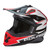 Polaris Tenacity 4.0 Open Face Snowmobile Helmet Red/White