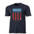 Polaris USA Flag Short Sleeve T-Shirt Navy Blue