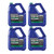 Polaris 2876245 4pk OEM 1 Gallon PS-4 Full Synthetic Oil OEM For ACE General Ranger RZR