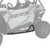 Polaris 2879456-458 Black Extreme Kick-Out Steel Rock Sliders 2-Seat 2014-2020 RZR XP 1000