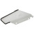Polaris 2880386 7" White Black Low Windshield Axys Rush Switchback Titan RMK SKS