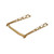 Polaris 2880993-703 Matte Gold Metallic Extreme 155" 163" Rear Bumper 2016-2020 Pro RMK
