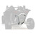 Polaris 2881472-133 Bright White Rear Bull Bumper 2014-2018 RZR XP 4 1000 Turbo