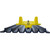 Polaris 2882974 Caliber Multi Glides Wide Double Set 40 feet 8-5' pieces for Snowmobile