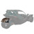 Polaris 2883847-768 Deep Brass Smoke Rear Fender 2020-2022 Slingshot R S SLR GT