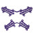Polaris 2884979-784 Plum Crazy Matryx Grill Inserts 2021-2023 RMK Khaos Indy Switchback