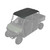 Polaris 2885078 Black Poly Sport Roof for 2015-2022 Ranger Crew SP 570 570-4