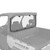 Polaris 2889092 Glass Rear Panel Durable Sealing Quieting Smooth Ride OEM