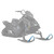 Polaris 2889421-737 Sky Blue Ski Toe for Snowmobiles Skis