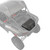 Polaris 2889612 Rear Lock & Ride 28 QT Cooler RZR XP 4 1000 Ultimate Premium