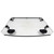 Polaris 2890377 Lock & Ride Full Vented Windshield Hard Coat Poly 4-Seat RZR Pro