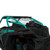 Polaris 2890385 Lock & Ride Poly Rear Panel 2-Seat RZR Pro R Ultimate Sport
