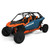 Polaris 2890395-647 Orange Burst Low Profile Rock Sliders 4-Seat RZR Pro S R 4