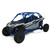 Polaris 2890395-751 Blue Low Profile Rock Sliders 4-Seat RZR Pro S R 4