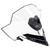 Polaris 2890510 Tall Windshield with Integrated Auxiliary Light Indy RMK Switchback 650