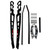 Polaris 2890512-067 Gloss Black Rear HD Burandt Edition Bumper