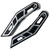 Polaris 2890512-067 Gloss Black Rear HD Burandt Edition Bumper