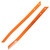Polaris 2890670-647 Orange Burandt Edition HD RMK Slash 155 Rear Bumper