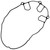 Polaris 3070071 Gasket Bonnet Ranger Brutus 900 Crew Diesel HD HST