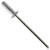 Polaris 7661159 1 8" .188-.250 Aluminum Rivet OEM 2003-2004 MSX110 MSX140 MSX150 Jet Ski