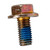 Polaris 7518460 OEM Hex Flange Bolt w Patch M10X1.5X20 2006-2024 ACE General Scrambler