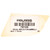 Polaris 7187438 Amber Left Hand Reflector Decal Ranger 1000 570 XP