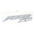 Polaris 7186615 Genuine OEM Hood Center Decal 2018 RZR XP Turbo XP4 MD Part #