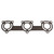 Polaris 5211623 OEM Exhaust Manifold Gasket for 1995-1997 PWC SL SLT SLX 780