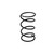 Polaris 7043363 Black Purple Left Hand Driven Clutch Spring 8-2018 Switchback
