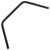 Polaris 5257872-458 TUBE-SUPPORT RR RACK FR M.BLK Sportsman 570