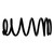 Polaris 7045856-458 Matte Black Front Compression Spring