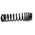 Polaris 7043553-458 Matte Black Rear Suspension Spring 2010 4X4 HO Ranger 400