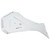 Polaris 5450521-133 PANEL-SIDE LH BRIGHT WHITE Sportsman 570