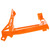 Polaris 5143787-647 Left Hand Support-Footrest Mach Orange Burst RMK Slash Pro
