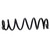 Polaris 7044812-458 Matte Black Compression Spring RMK Slash Pro Patriot