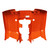 Polaris 5436319-593 OEM Orange Rear Cab 2010-2012 Sportsman 500 800 HO