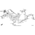 Honda - Clip, Brake Pipe - 46393-HL4-F41