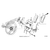 Honda - Collar, Paddle Pivot - 78570-HL4-A00