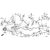 Honda - Hose A, Left Rear Brake - 43134-HL6-A01